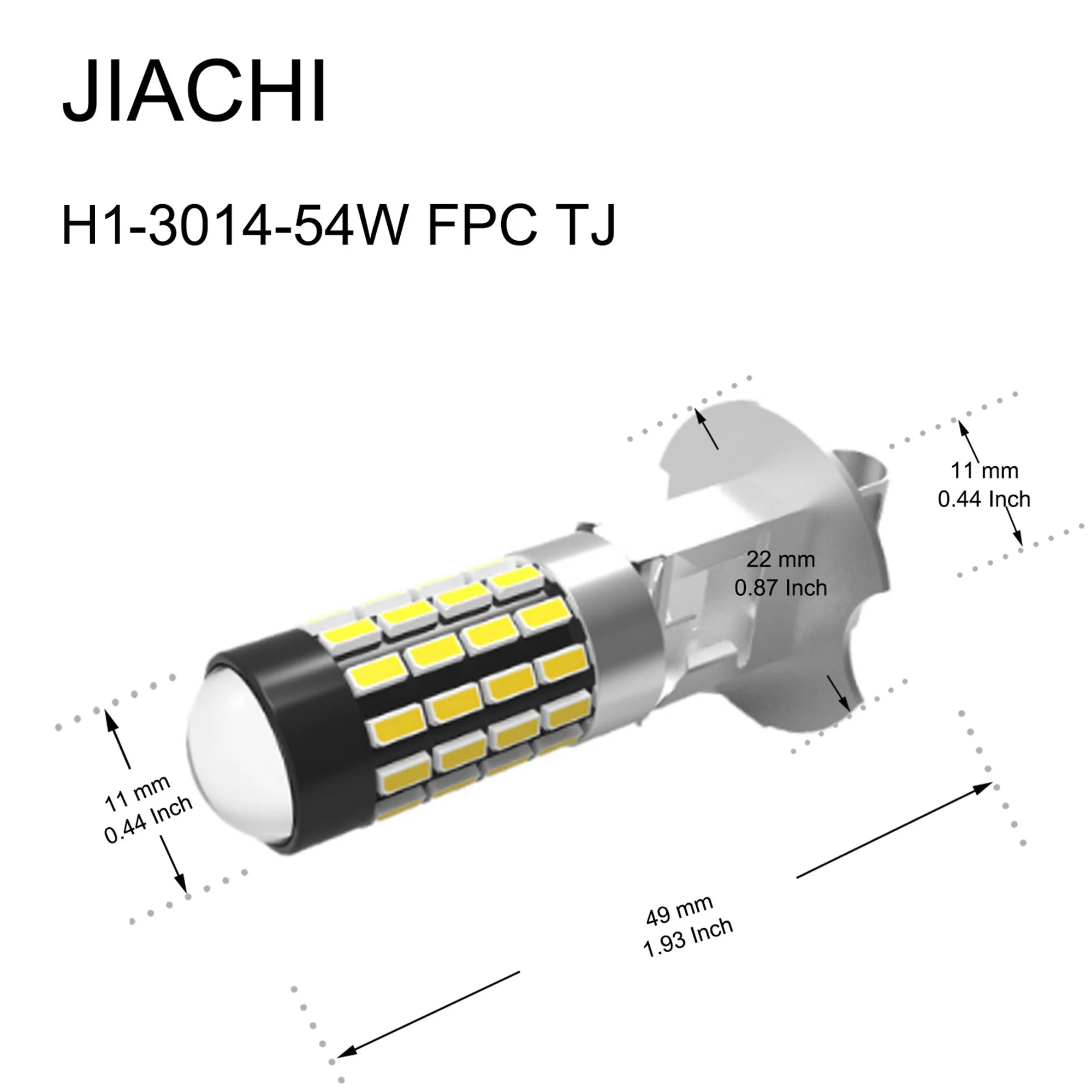 

Jiachi 10 шт. комплект светодиодных автомобильных ламп противотуманных фар H1 H3 6000K алюминиевый водонепроницаемый PW24W 12-24V дневные ходовые огни автозапчасти