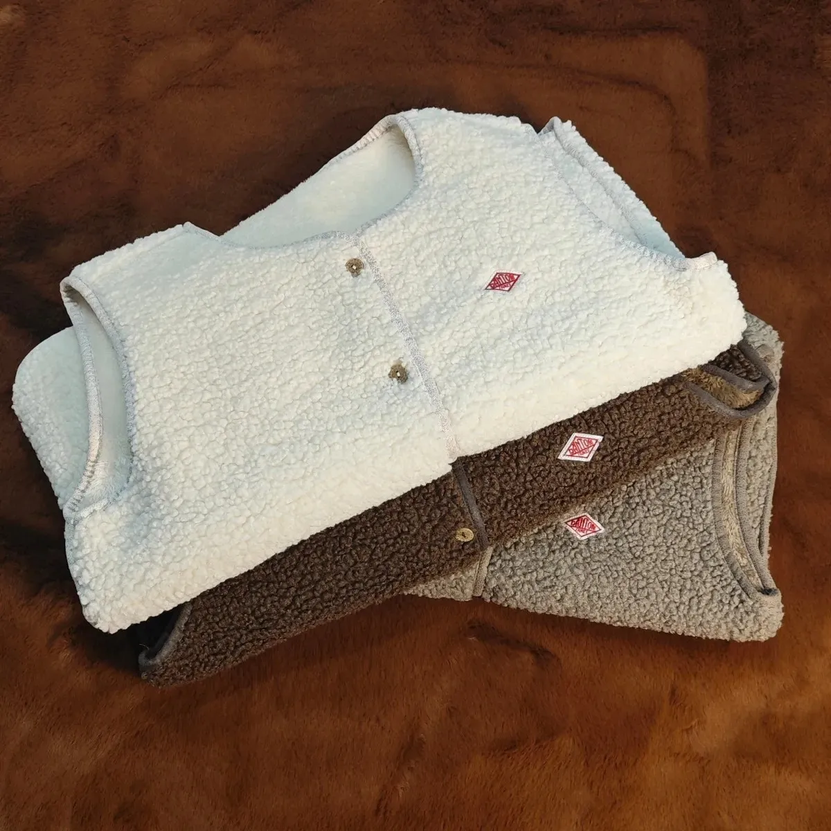 Slimming Effect Double-Sided Fleece Lamb Fur Integrated Vest Women's Open Cardigan Jacket Original Design Casual Style