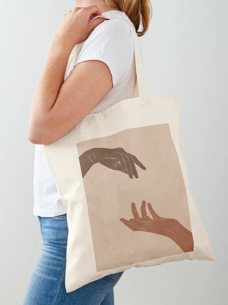 

Hands Tote Bag Lady bag custom canvas bag shopper women Cloth bags