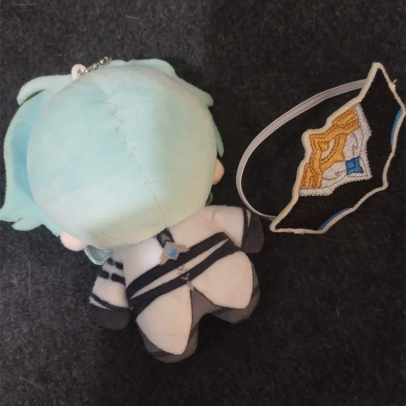 10cm Genshin Impact Il Dottore Plush Doll Eyemask Pendant Doctor Stuffed Toy Starfish Body Dolls Collect Birthday XMAS Gift