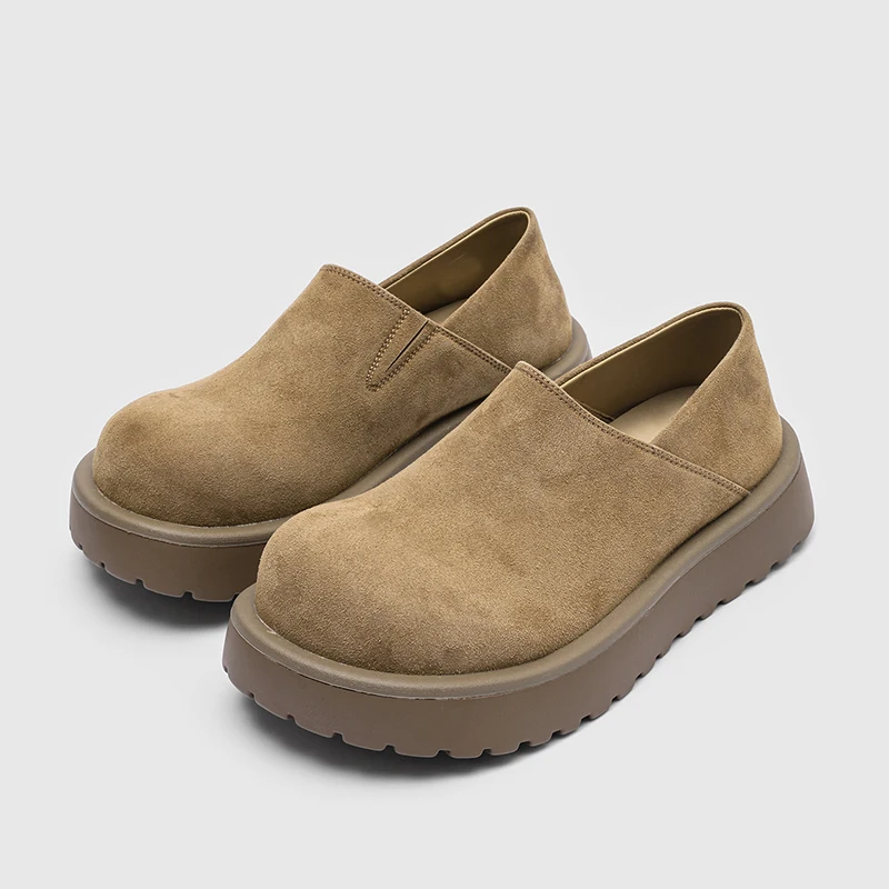 FleeceLinedClogsWinterWarmMulesPlatformClosed ToeSlidesChunky LugSole ShoesStyle Fur Lined LoafersWinter Thermal Casual Footwear
