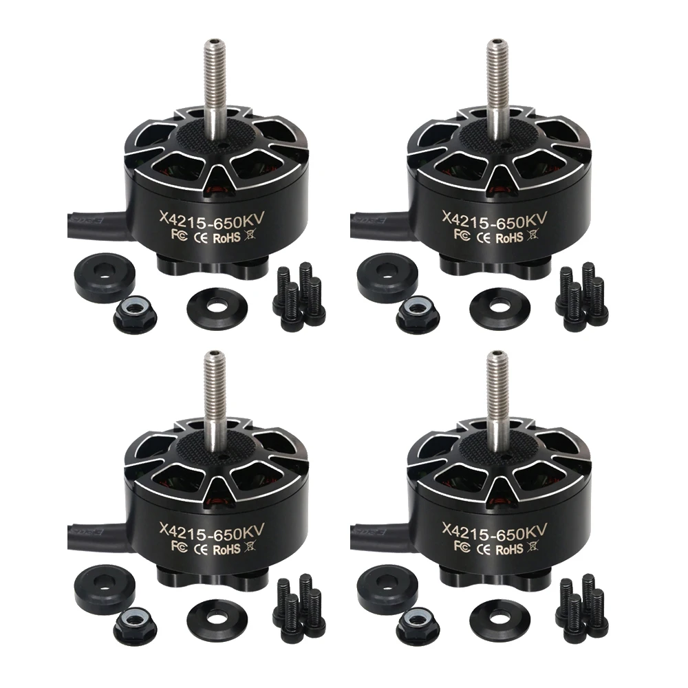 

4pcs/lot Angel X4215 4215 KV400 8S / KV650 6S Brushless Motor 6mm Shaft For RC FPV Drone Parts Accessories