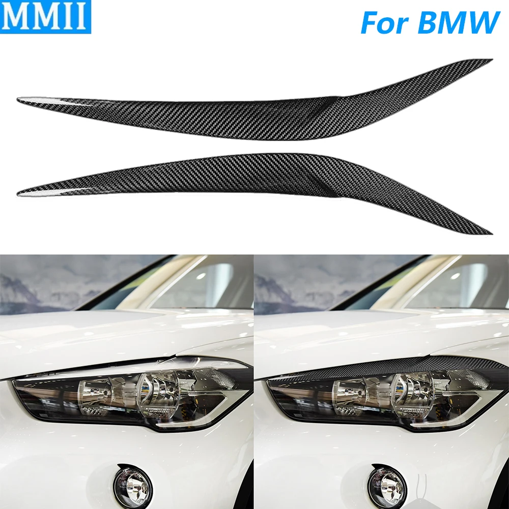 per-bmw-x1-f48-2016-reale-a-secco-in-fibra-di-carbonio-faro-anteriore-palpebra-sopracciglio-pannello-di-copertura-decorativo-accessori-auto-modifica