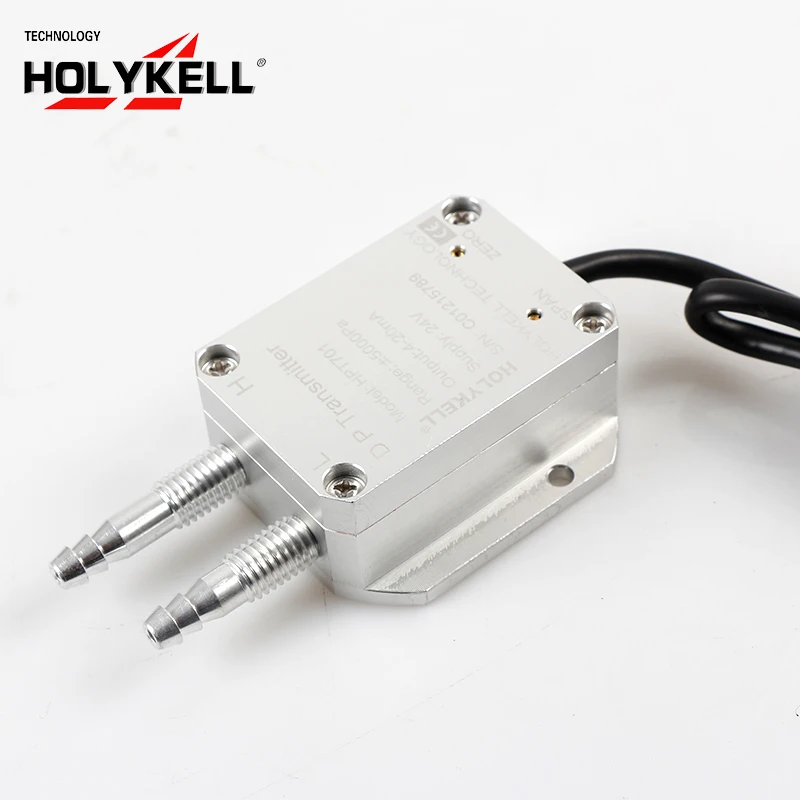 Holykell low cost hvac silicon differential air pressure sensor