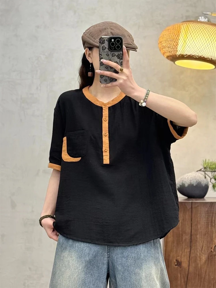 Max LuLu Brand 2024 Fashion Korean Summer Tops Ladies Loose Casual Classic Vintage Tee Shirts Womens Harajuku Streetwear Clothes