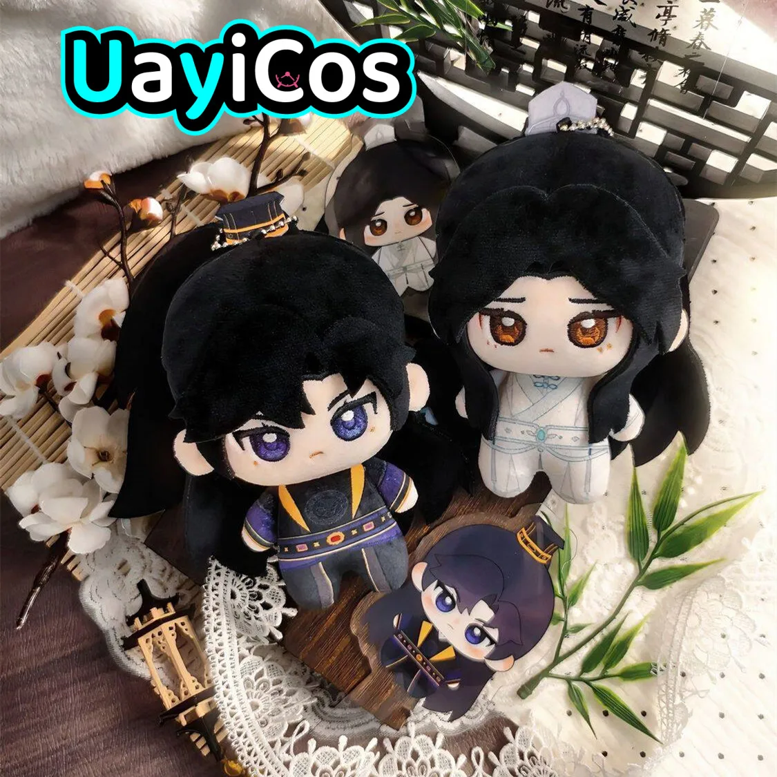 

The Husky and His White Cat Shizun VOL.1 Chu Wanning Mo Ran Cute Cartoon Stuffed Plushies Doll Clothes Keychain Bag Anime Game T