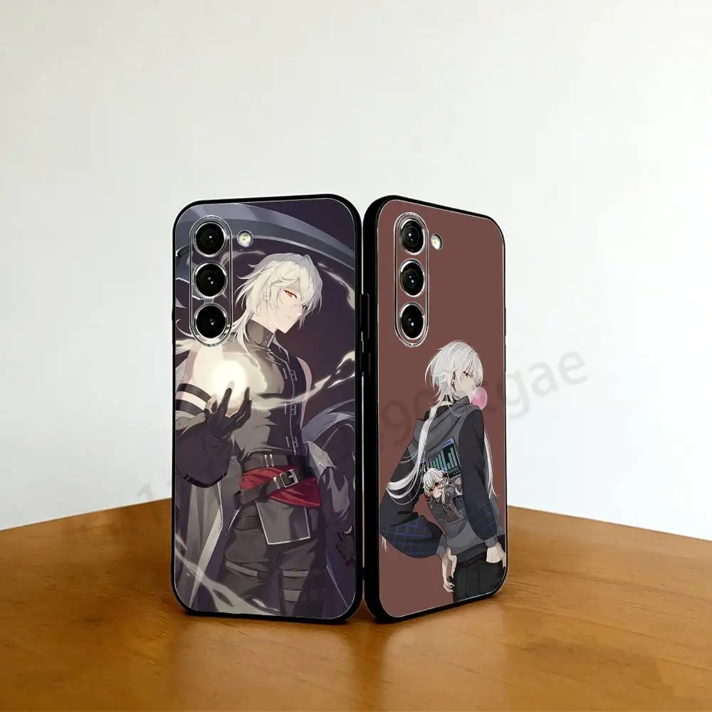 A D-Date with D-Death Phone case For Samsung Galaxy A53,51,72,73,31,30,42 Soft Silicone Black Cover
