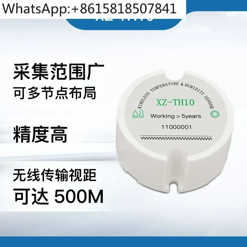 Ambient temperature and humidity controller LORA wireless temperature and humidity sensor transmitter, built-in lithium battery