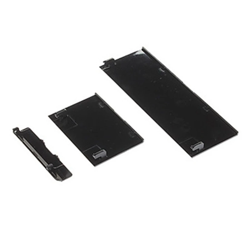 غطاء فتحة باب بطاقة الذاكرة لوحدة التحكم وي ، غطاء بديل ، أبيض وأسود ، 3 أجزاء ، اكسسوارات دروبشيب ، 3 قطع