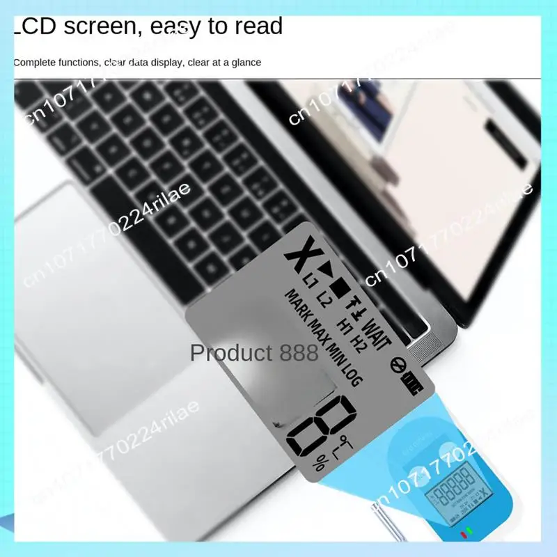 

A17Z Tempu 07B Temperature/Humidity Recorder Digital USB Data Logger Thermometer Hygrometer For Refrigerator Storage