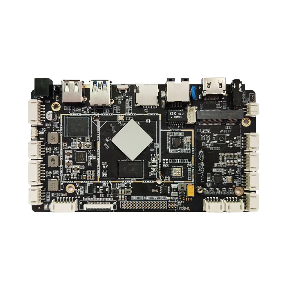 ROCKCHIP RK3566 Android Board Core Board Memory 2GB 1TOPS مع منفذ إيثرنت التكيف 10/100M HD 4K Developer AI لعلبة الصندوق