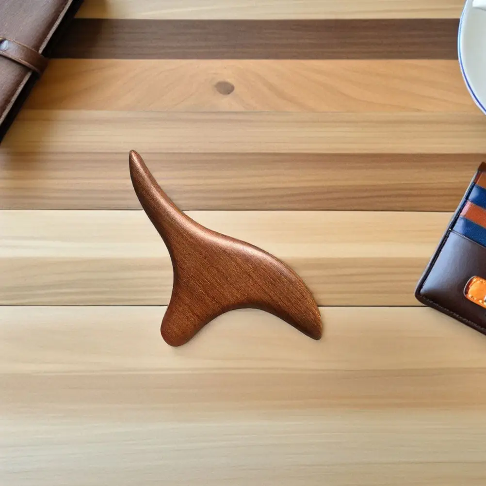 

Массажер для ног из золотого сандалового дерева: ручной портативный инструмент для точечного массажа, скребок для меридианов, снятия мышечного напряжения