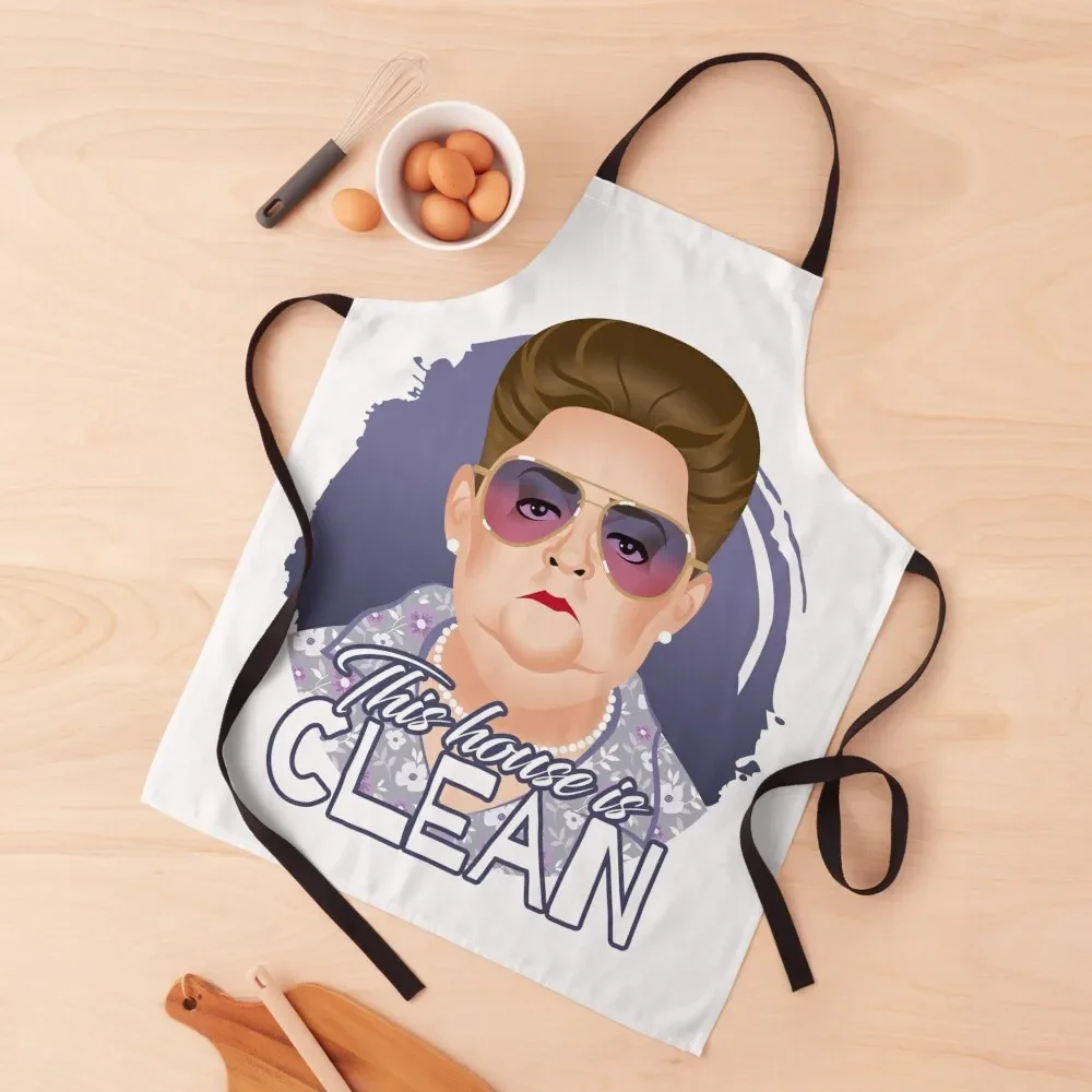 

This house is clean Apron Chef jacket men Utensils For Kitchen with personal logo Apron