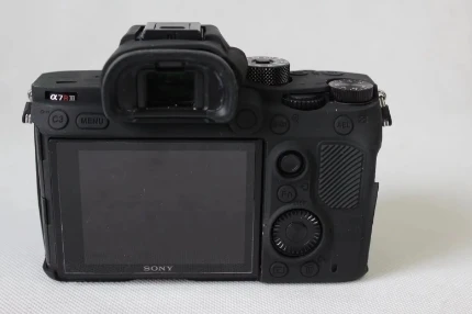 Bonita bolsa suave para cámara de vídeo para Sony A7III A7R3 A7 mark 3 A7 III, funda de silicona, funda protectora para cámara de goma