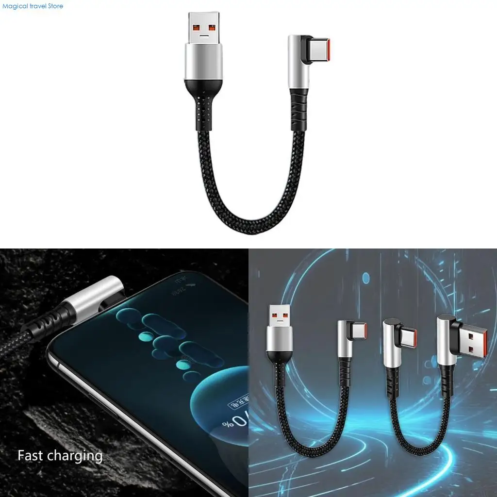 

N2UB Гибкий короткий кабель USB с коленом 90 градусов для быстрой зарядки и эффективной синхронизации данных