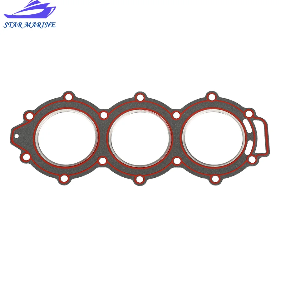 Junta da cabeça do cilindro 6H3-11181-A2 6H3-11181 para motor de popa Yamaha 2T Parsun Hidea Seapro 60HP 70HP 6H3-11181-01 6H3-11181-00