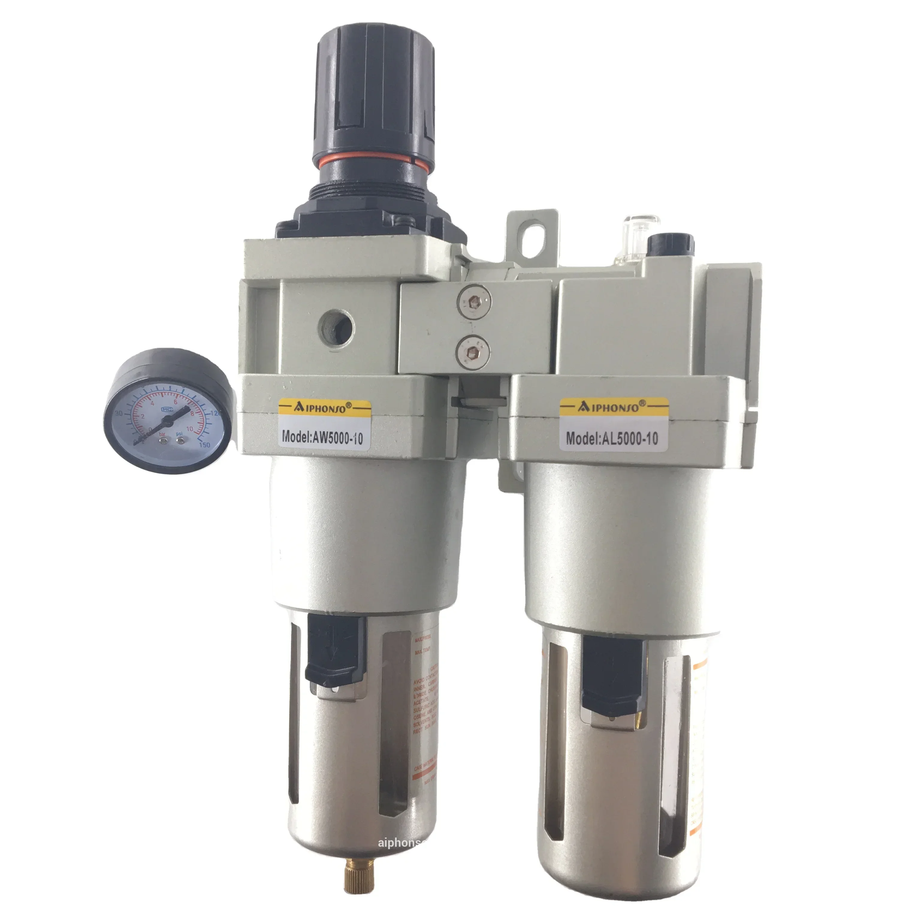 Hot SalesSMC Type AC5010-10 1Inch Port Size FRL Units Air Regulator +oil Lubricator +air Filter