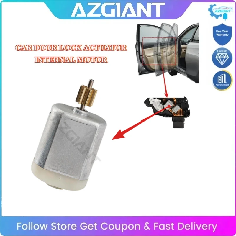 

AZGIANT High-Speed Car Centre Door Lock Motor FC-280 For 2010-2018 Peugeot 508 W23 Interior Replacement Parts