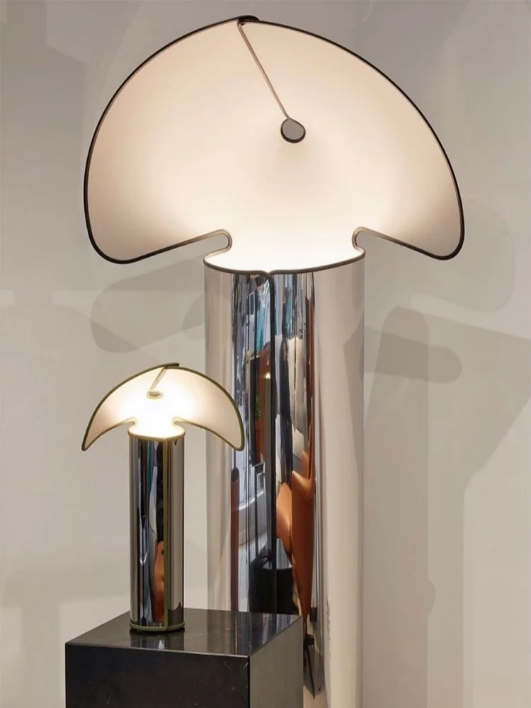 

Italian stainless steel cap lamp, living room floor lamp, study desk lamp