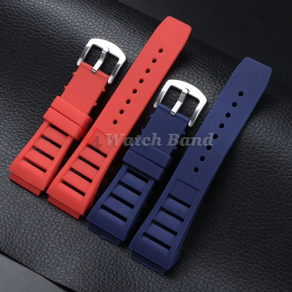 New Rubber Watchband Replace for Richard Mille Straps for RM011 Mille Bracelet Watch Band 21*7mm Men Watches Accessories