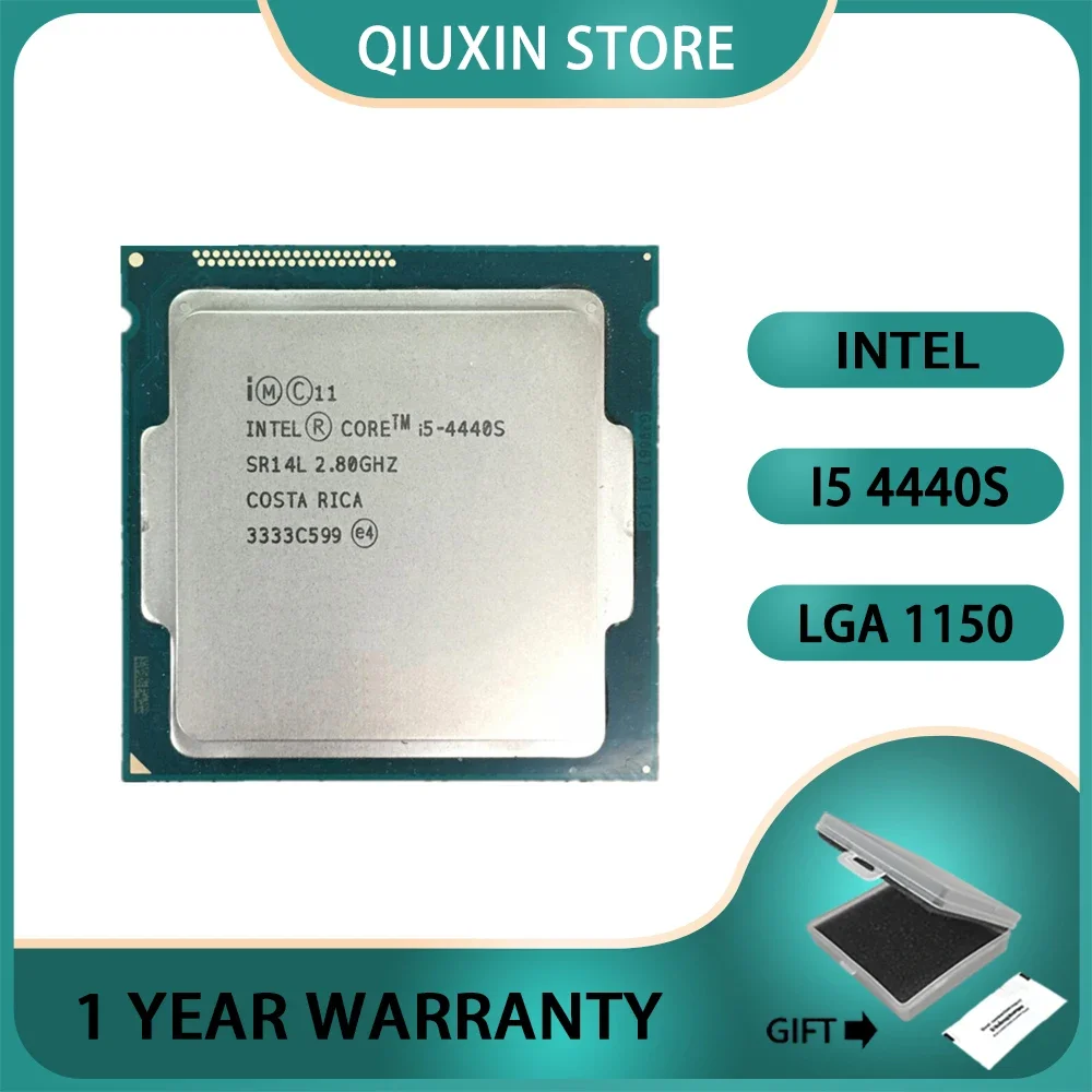 

CPU Processor 2.8GHz 6M Cache LGA1150 Desktop Intel Core i5 4440S Quad-Core