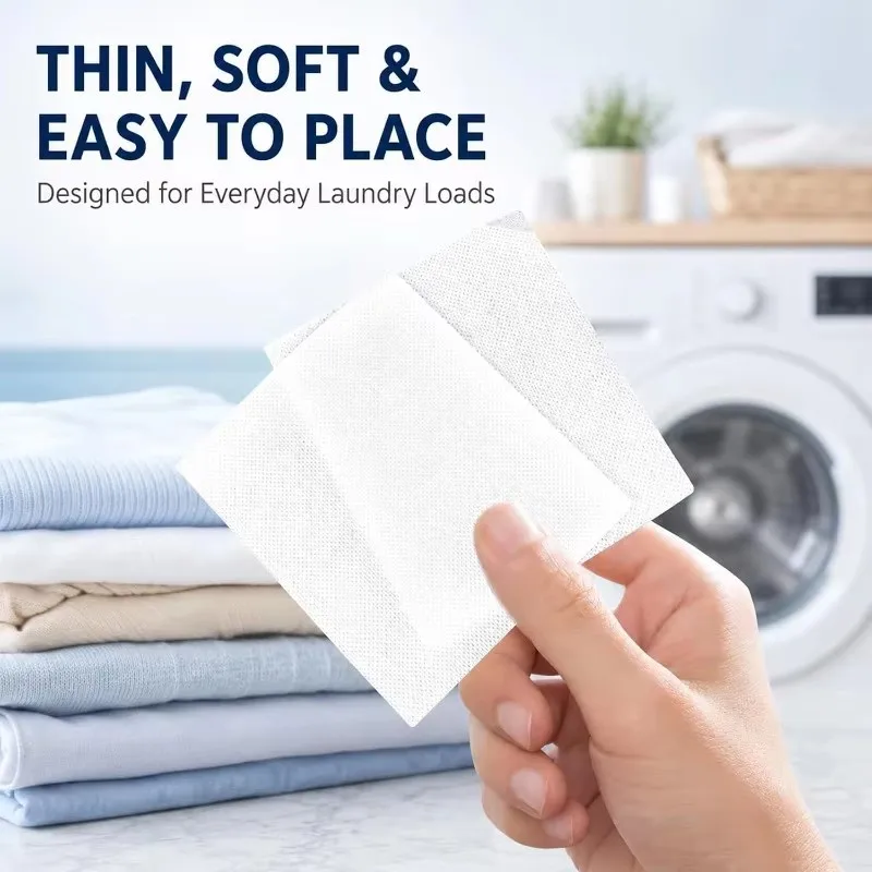 Laundry Tablets Clean Clothing Laundry Soap Anti-Staining Clothes Sheets Anti-String Mixing Color Absorption Washing Accessories