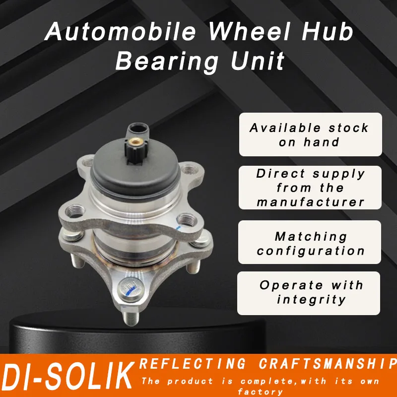 

DI-SOLIK Auto Car Parts Rear Wheel Hub Bearing Assembly 713102010 4340278M00000 F589521RDLG3W F589521RDLG3WN for MARUTI SUZUKI