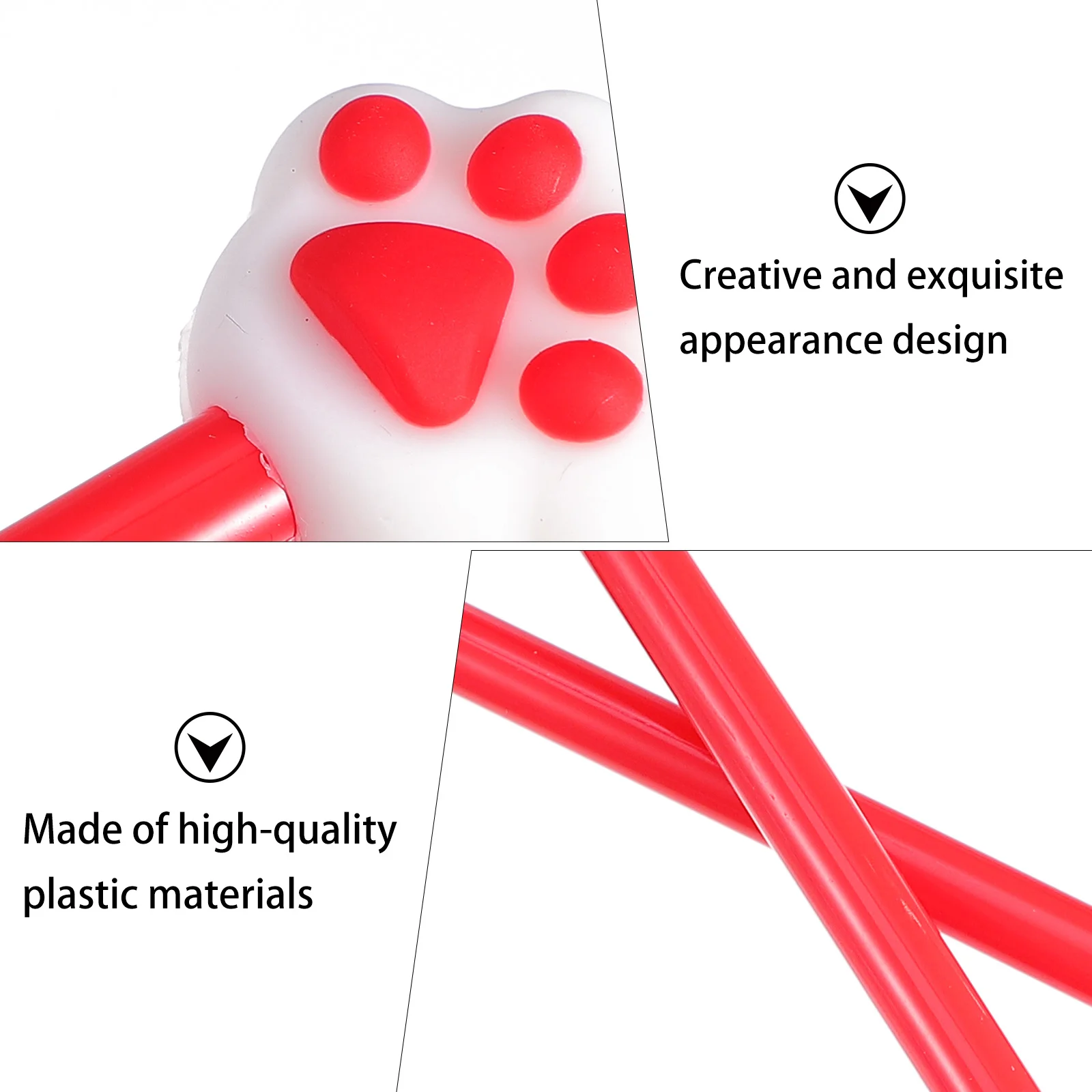 

16Pcs Paw Claw Gel Pen Adorable Smooth Ink Pens for Writing Drawing Greeting Cards Back to School Gift Idea Cat Paw Gel Pen