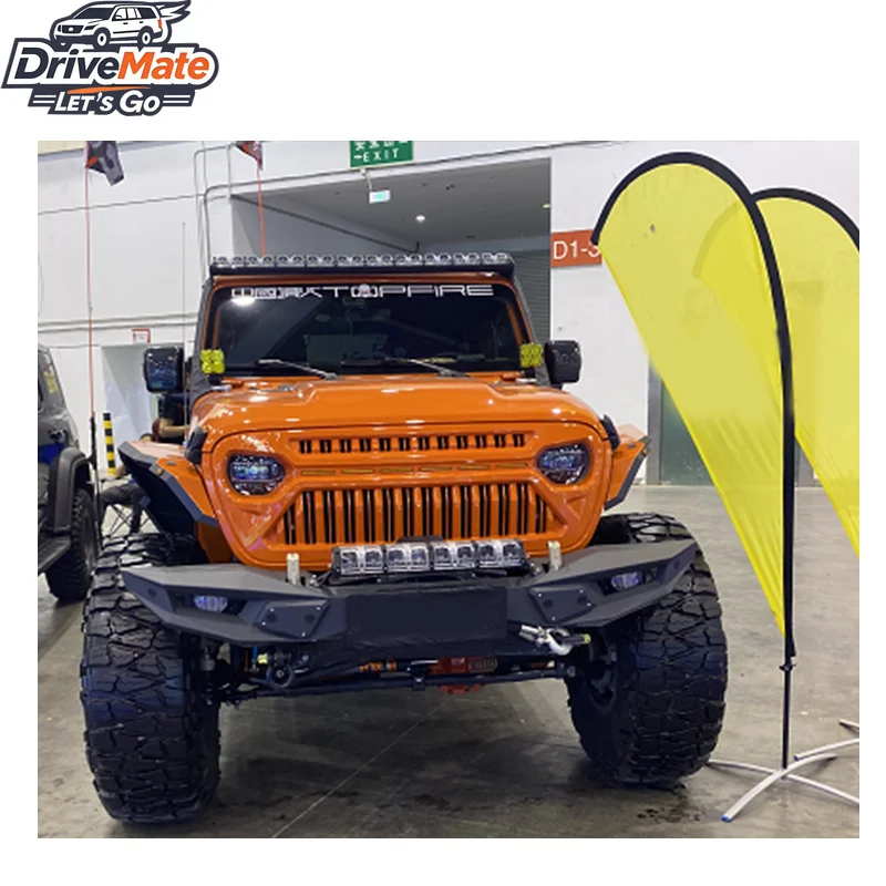 Factory Directly Supply Front Bumper jeep wrangler jl Rubicon Front Bumper jeep wrangler Accessories jl