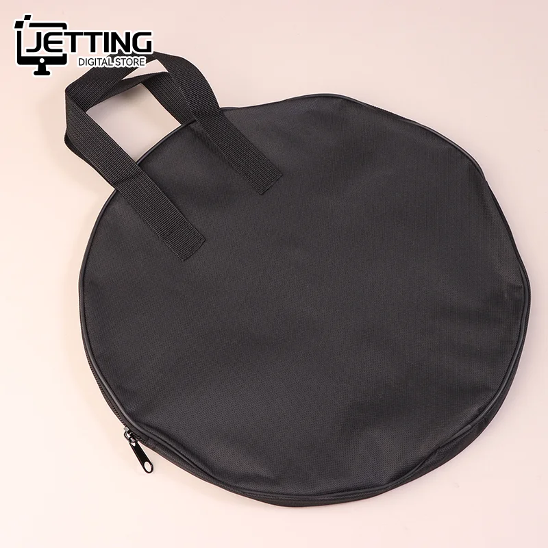 Estojo de armazenamento de pandeiro 10/12-Polegada saco de tambor mudo preto mala saco de tambor acessórios de instrumento musical saco de transporte portátil
