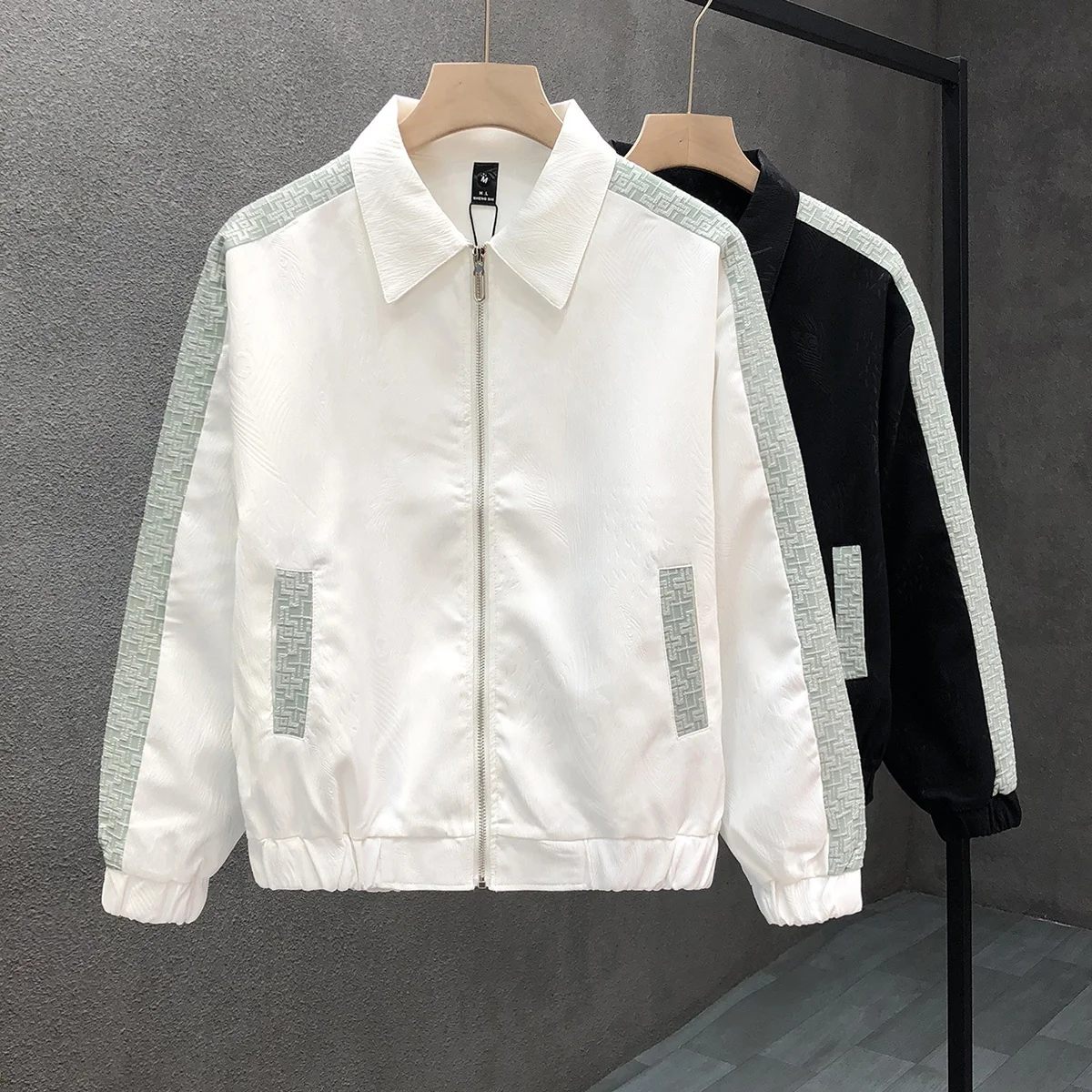 

Мужская верхняя одежда Sli Jaet, модная брендовая весна-осень, новая модель, универсальная одежда, модная молодежная длинная одежда из полиэстера