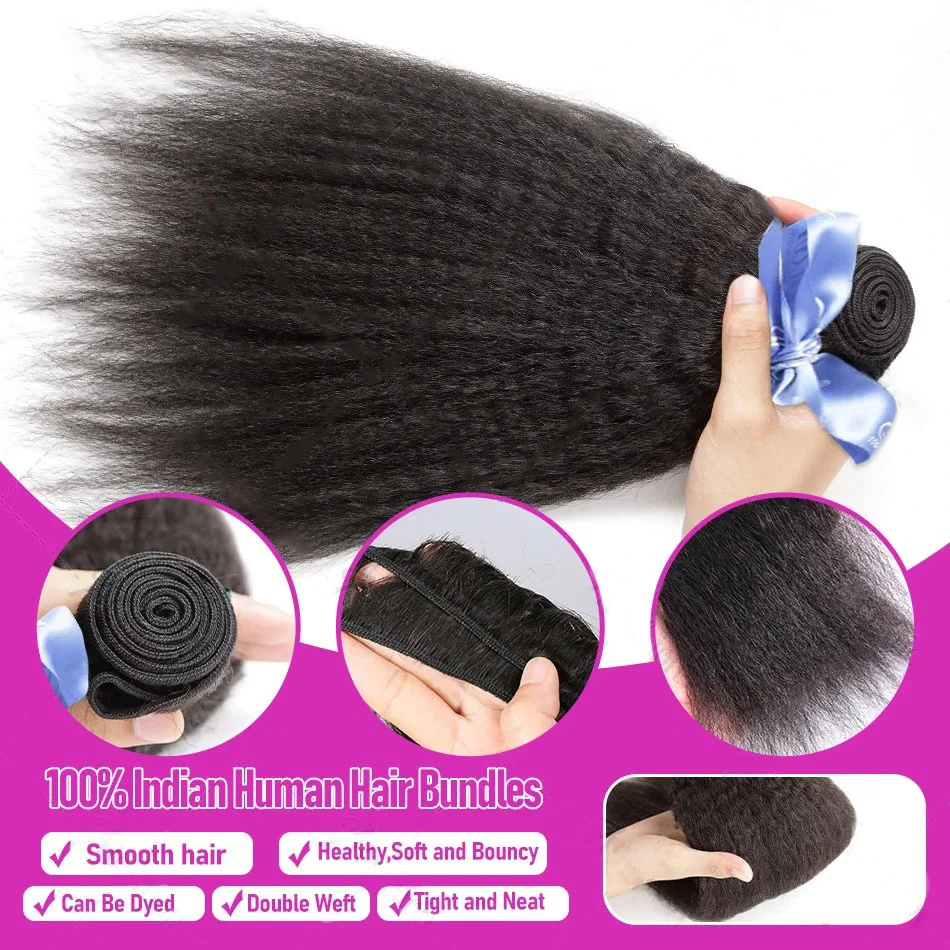 غريب حزم من شعر طبيعي مفرود 3 4 صفقات حزمة 100% الخام لحمة مزدوجة النسيج عذراء ريمي ياكي مستقيم ملحقات بيرو