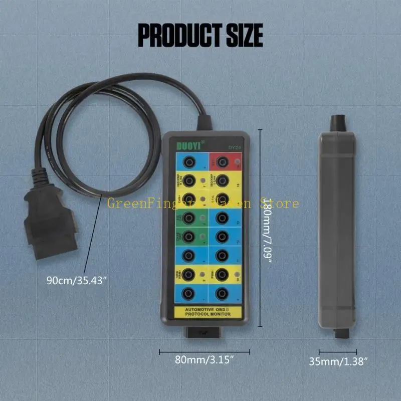 جهاز اختبار Pinout F68D obd2 لصيانة/تشخيص/برمجة/ترميز بروتوكول obd2