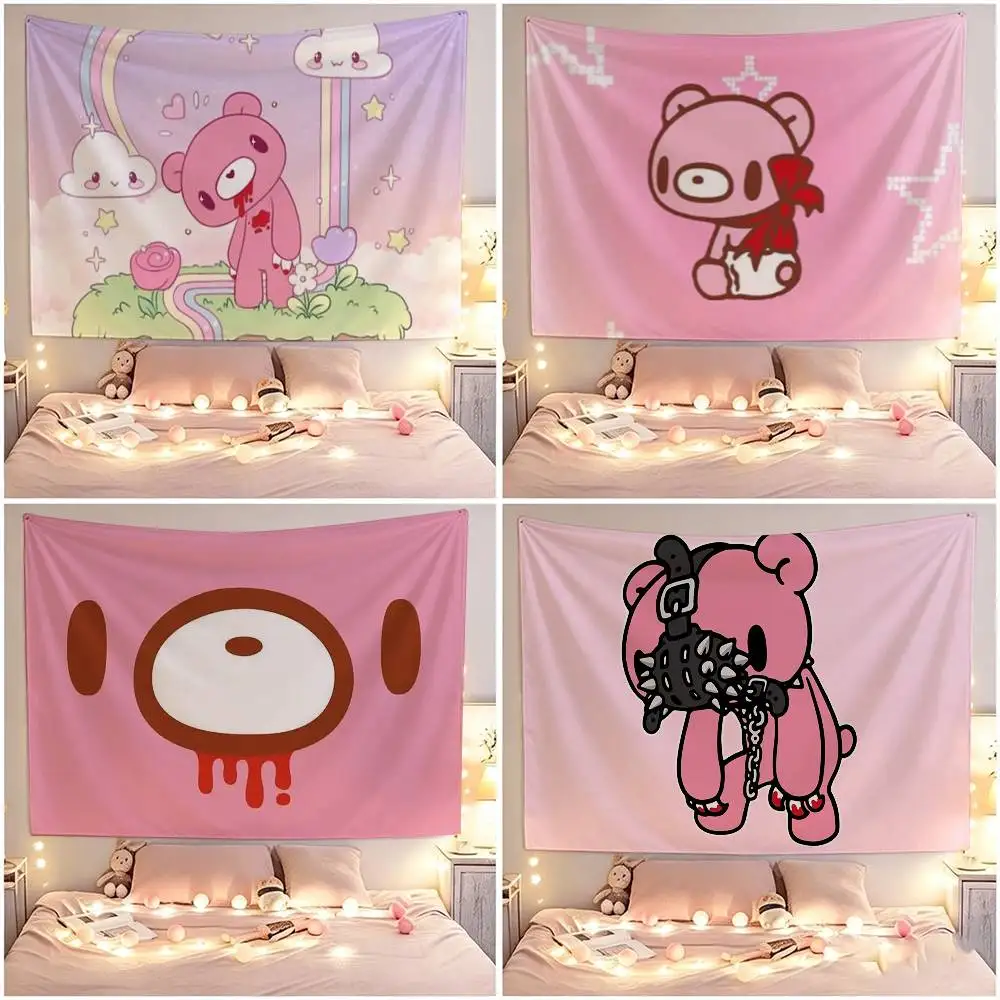 Cute G-Gloomy Bear  Flags Suitable For Party Club Outdoor Interior Wall Decoration Banner Fans Gift