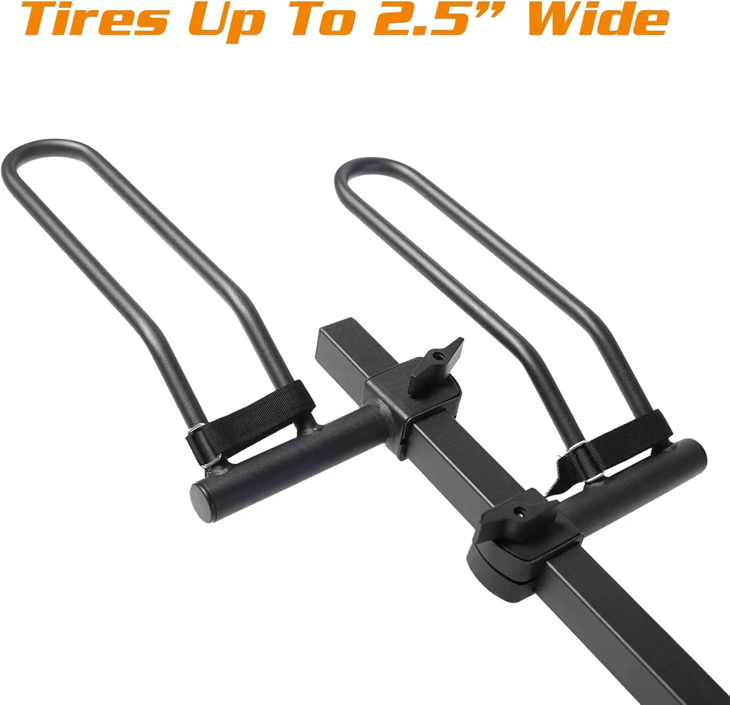 4-Bike Rack Hitch Mount Platform Style Carrier for Cars Trucks  Minivans with 2" Hitch Receiver, 4 Bikes X 40 lbs (160