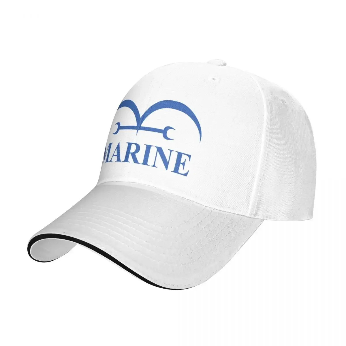 Baseball Caps One Piece Marines Flag Anime Customized Hats Unisex Men Women Outdoor Summer Hats Cap