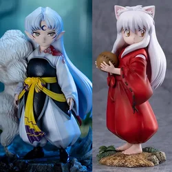 Inuyasha Figurine GK Sesshoumaru Inuyasha Action Figures PVC Anime Cute Collection Model Perimeter Toys Desktop Decoration Gifts