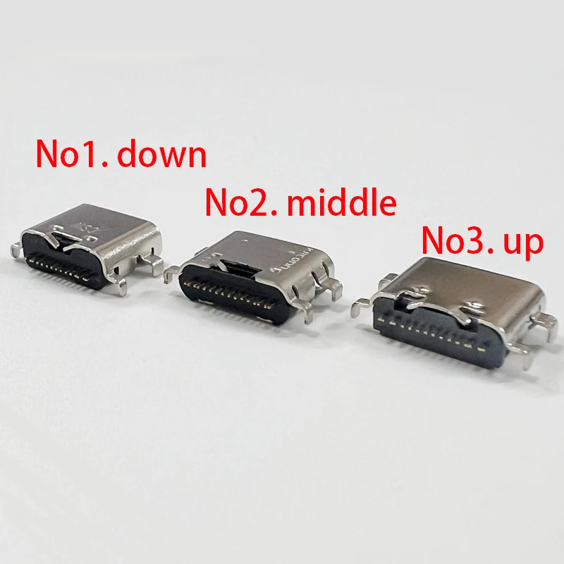 

10PCS Type C 16Pin For Tablet Handheld Computers Mobile Phone USB Charging Tail Port Dock Plug Connector Socket Repair Parts