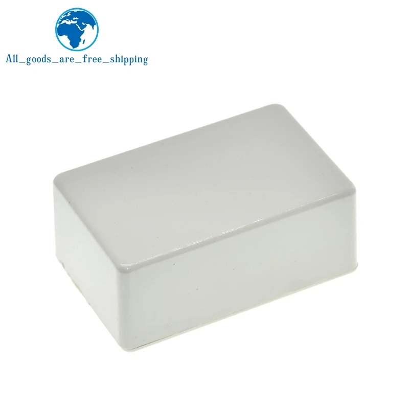 Plastic Waterproof Cover Project Electronic Instrument Case Enclosure Box 70X45X30mm White