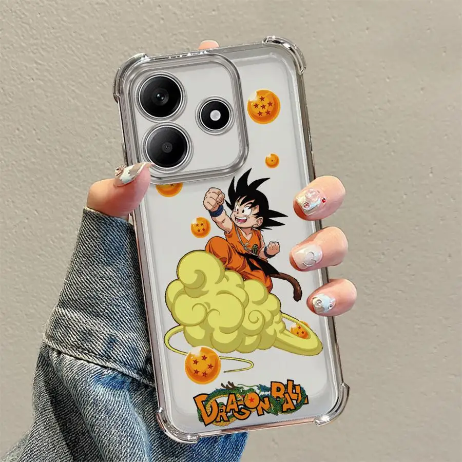 เคสโทรศัพท์แบบนิ่มสำหรับ Xiaomi Redmi A3 A3X 13C K80 5G 14C A5 K80 Pro ลายการ์ตูนน่ารัก ดราก้อนบอล Z