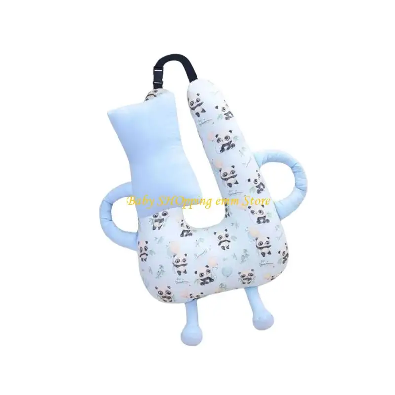 23GD 다기능 머리 목 베개 지원 유아용 자동차 유모차는 편안한 폴리 에스터 섬유를 사용합니다. 휴대용 빨 디자인