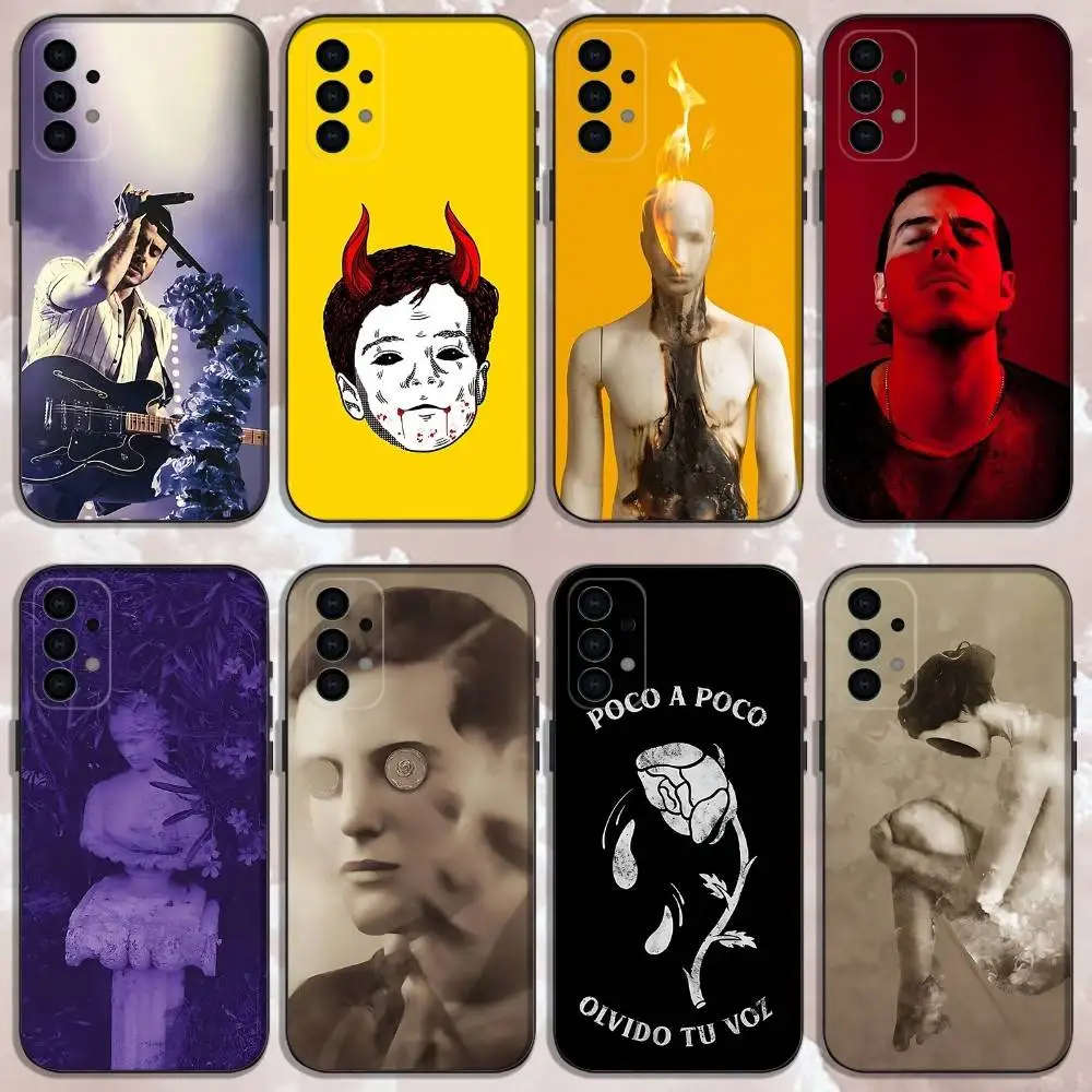 

Jose M-Madero Singer Phone Case For Samsung Galaxy A13,A21s,A22,A31,A32,A52,A53,A71,A80,Soft Black Shell