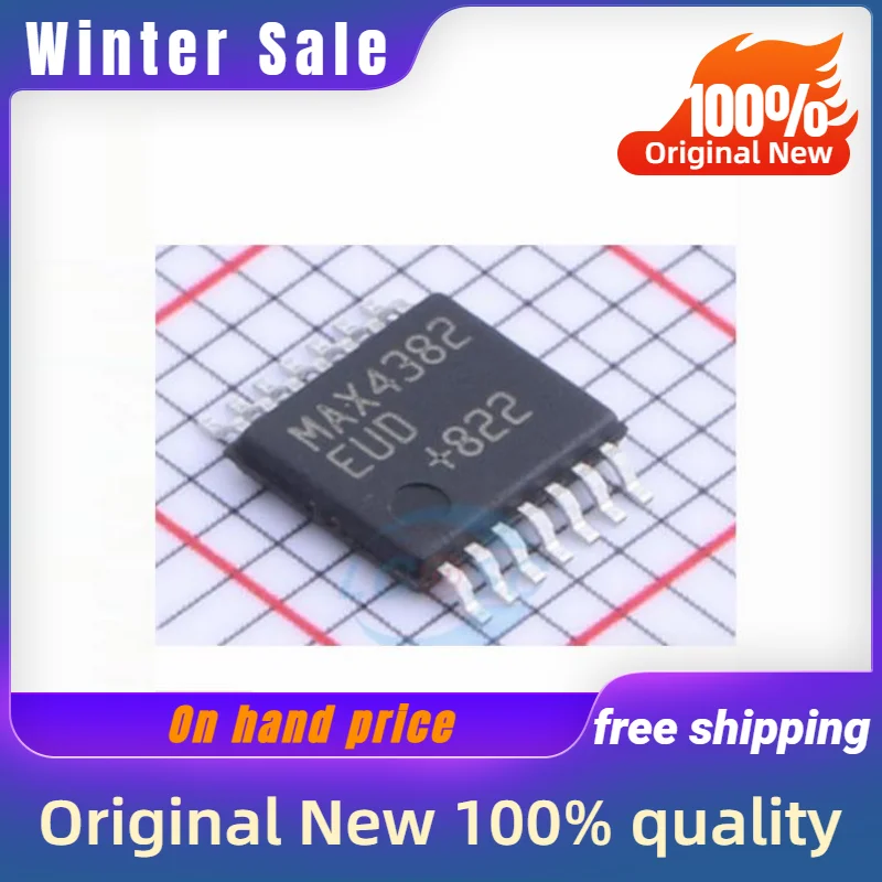 

5PCS New original MAX4382EUD+T TSSOP14 quality goods