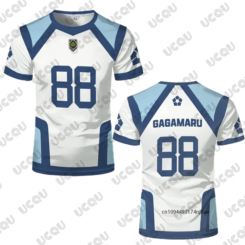 2026 جديد الأزرق قفل جيرسي ناجي Seishiro موحدة أنيمي تأثيري ثلاثية الأبعاد طباعة تي شيرت رجالي كرة القدم جيرسي الرياضة تيز عادية أطفال
