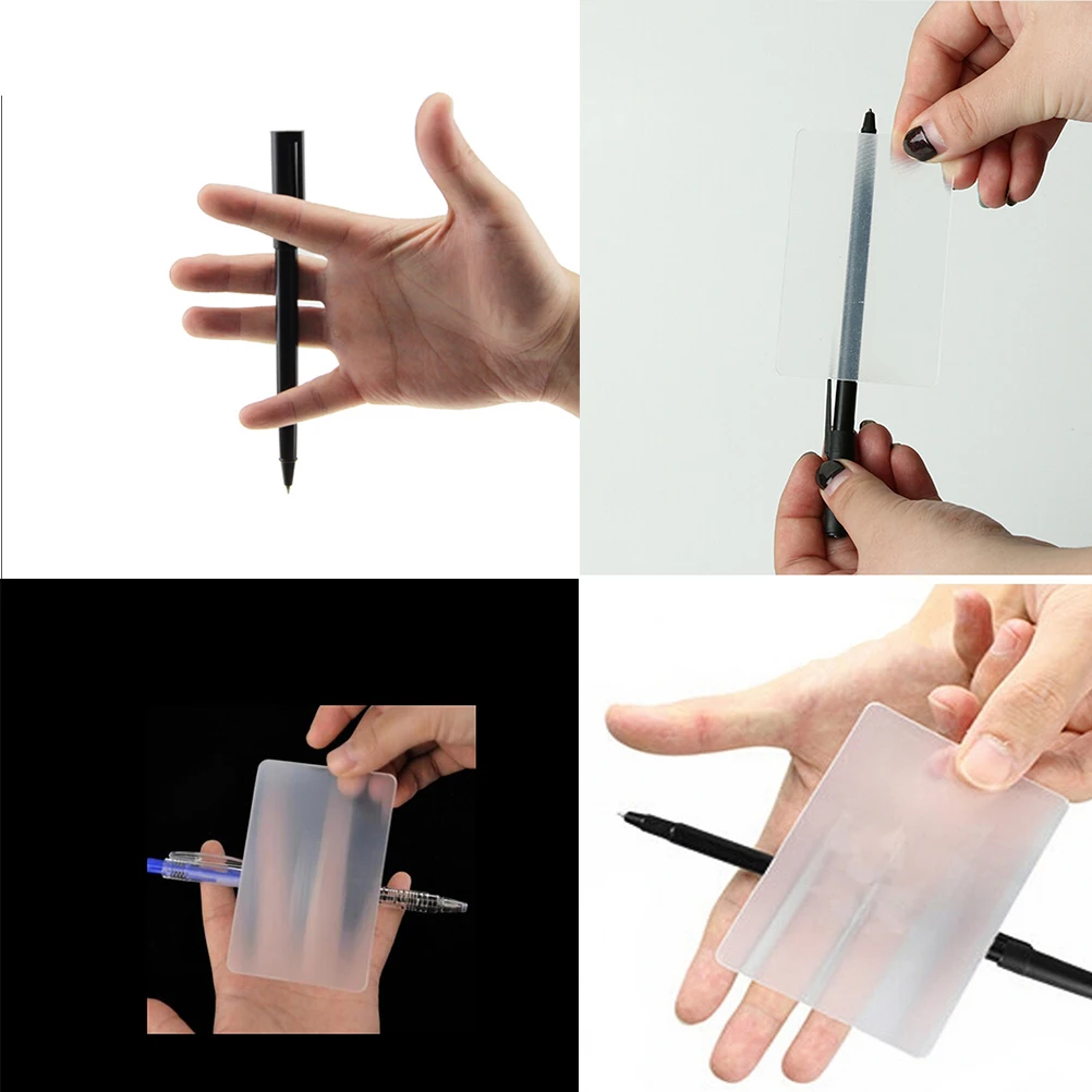 Hot Sale Card Magic Perspective Distortions Distorted Visual Magic Tricks Set Close Up Street Magic Toys For Children