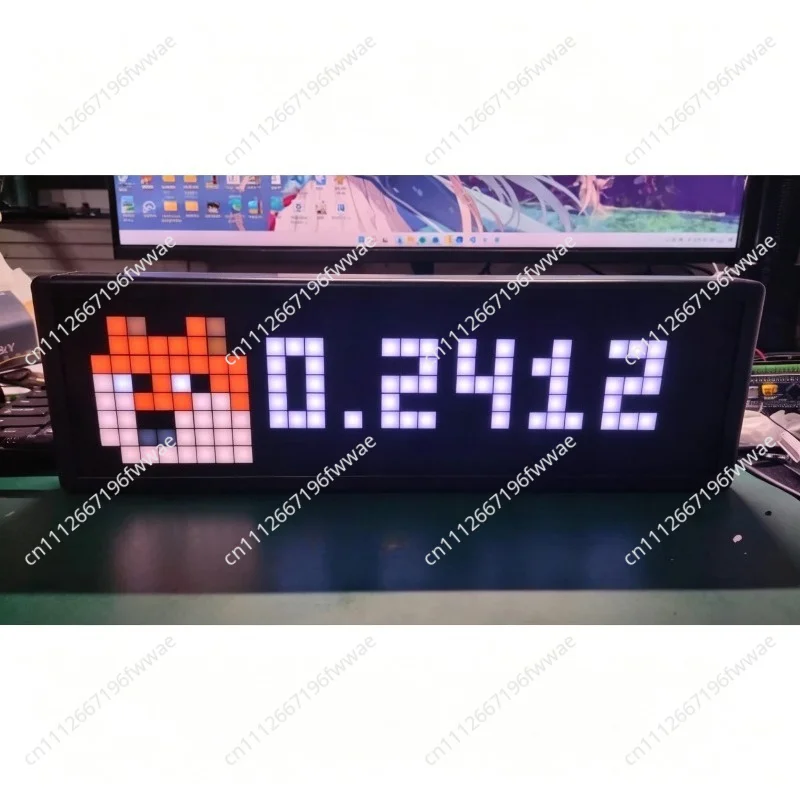 Digital Currency Market Display Cryptocurrency Real-time Price Display Desktop Decoration WIFI Connect BTC ETH DOGE FIL