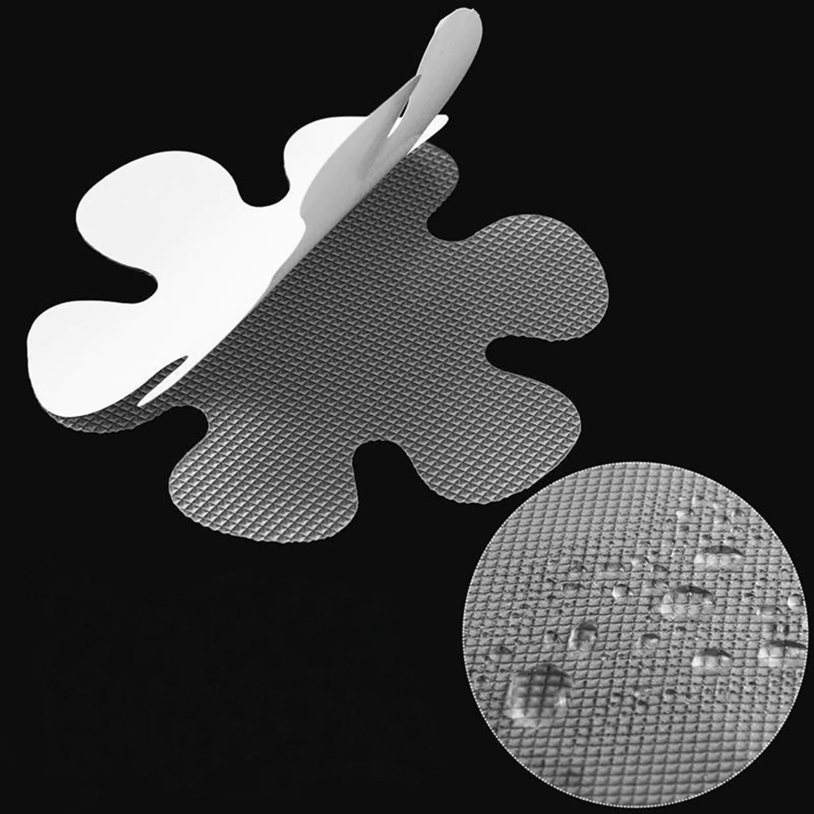 20pcs 10cm Non-Slip Bathtub Stickers Safety Bathroom Tubs Showers Treads Adhesive Decals