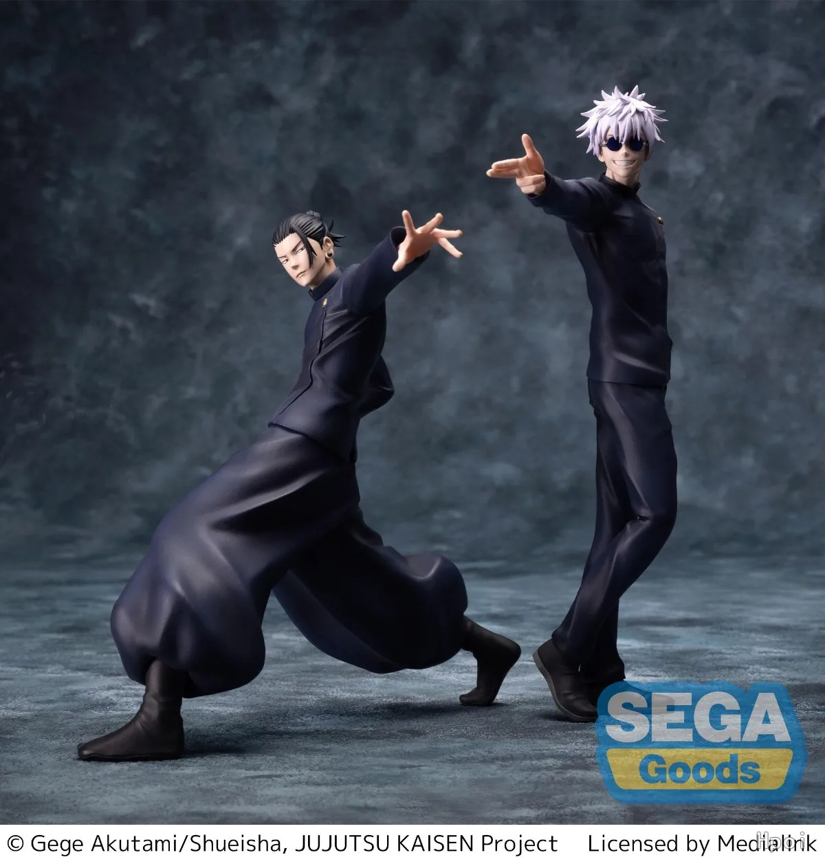 18CM Anime Jujutsu Kaisen Gojo Satoru Figurka Stojąca Postawa Najmocniejsze Dwie Zabawki Kolekcja Prezentów Ozdoby Dekoracyjne PVC