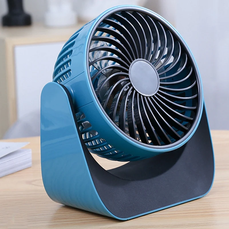 Mini USB Small Fan Office Desktop Silent Fan ventilatore silenzioso da tavolo ricaricabile portatile C