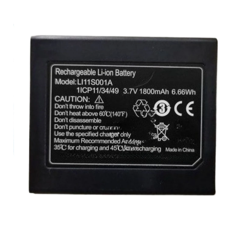 High Quality LI11S001A Battery 3.7V 1800mAh for Mindray Oxymetre Pouls PM60 pulse oximeter PM60 DPM2 PM60 Brand New